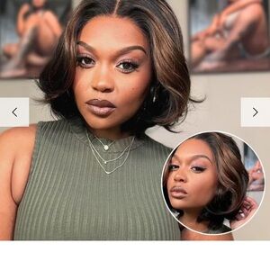 Elegant Brown Bob Wig